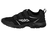 Lico Pelias V Herren Laufschuh, Schwarz/ Weiß, 45 EU