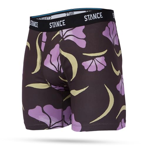 Stance Forya Boxershorts, Dunkelbraun, XL