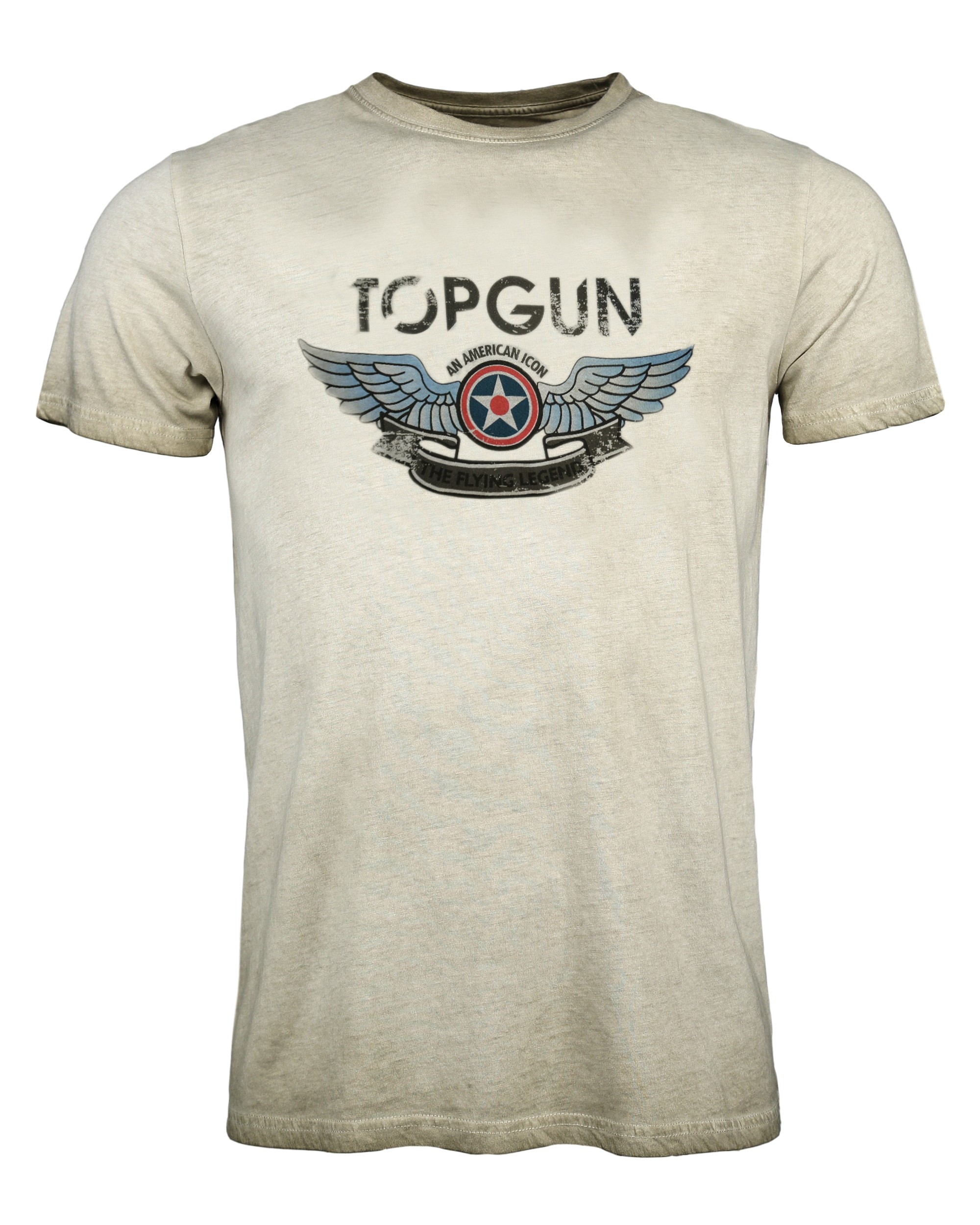 Top Gun Herren T-Shirt Logo Construction Grey,m