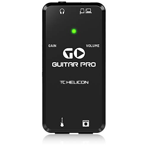 TC Helicon Go Guitar Pro guitar interface (iOS/Android)