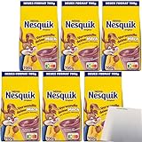 Nestle Nesquik Kakaopulver Originalbeutel 6er Pack (6x700g Packung) + usy Block