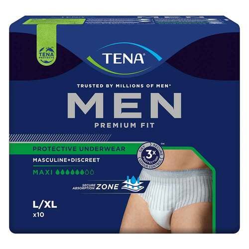 TENA MEN Premium Fit Inkontinenz Pants Maxi L/XL 10 St