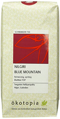 Ökotopia Schwarzer Tee Nilgiri Blue Mountain, 5er Pack (5 x 200 g)