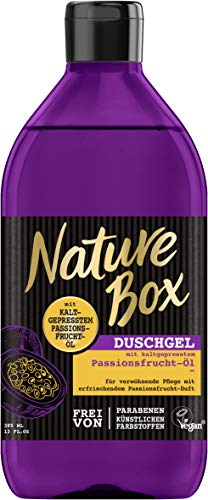Nature Box Duschgel Passionsfrucht-Öl, 6er Pack (6 x 385 ml)