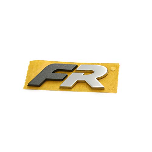 Seat 5FA853670UTZ Schriftzug FR Logo Heckklappe Formula Racing Tuning Emblem, grau-metallic matt