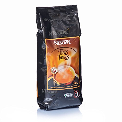 Nestlé NESCAFÉ Fines Tasses Füllprodukt Getränke Automaten löslicher Bohnenkaffee, 3 KG