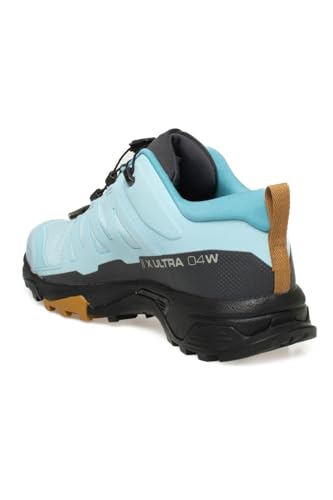 Salomon Damen Shoes X Ultra 4 GTX Trekking-& Wanderhalbschuhe, Mehrfarbig (Crystal Blue Black Cumin), 40 EU