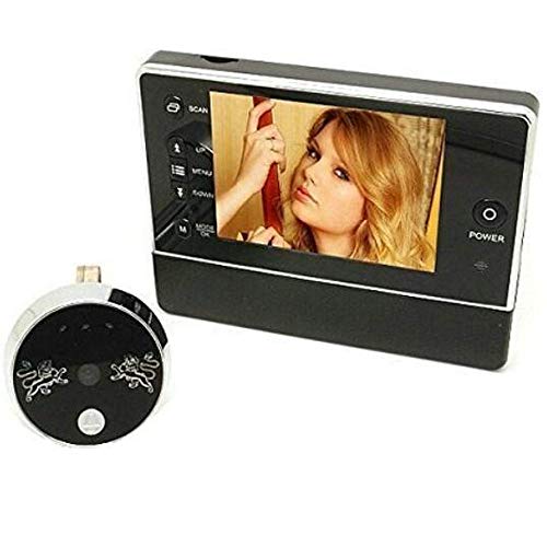 BW 3.5 Zoll LCD-Monitor-Digital-Peephole-Tür-Projektor-Kamera mit Türklingel-Funktion für inländisches Wertpapier, 120 Grad Weitwinkel