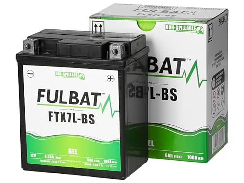 Fulbat - Motorrad Batterie Gel YTX7L-BS/FTX7L-BS 12V 6Ah
