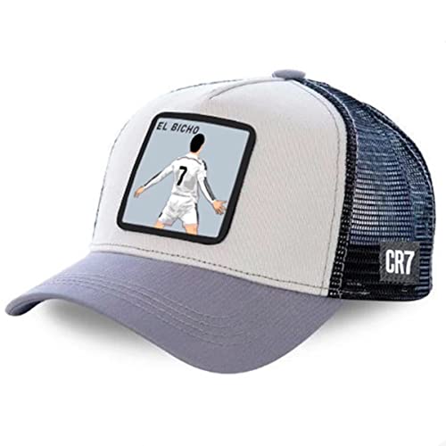 Undify Anime Baseball Cap EL Bicho Ronaldo CR7 Hut Snapback Hut für Männer Jungen Mädchen Verstellbar, mehrfarbig, One size