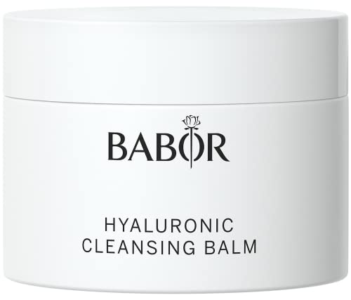 BABOR Hyaluronic Cleansing Balm für anspruchsvolle Haut, Tiefenwirksamer Gesichtsreiniger für eine schonende Reinigung, Mit Hyaluron, 1 x 150 ml