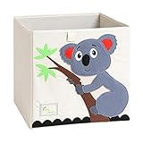 Cartoon Aufbewahrungswürfel Leinwand faltbare Spielzeug Aufbewahrungsbox für Kinder (Koala)