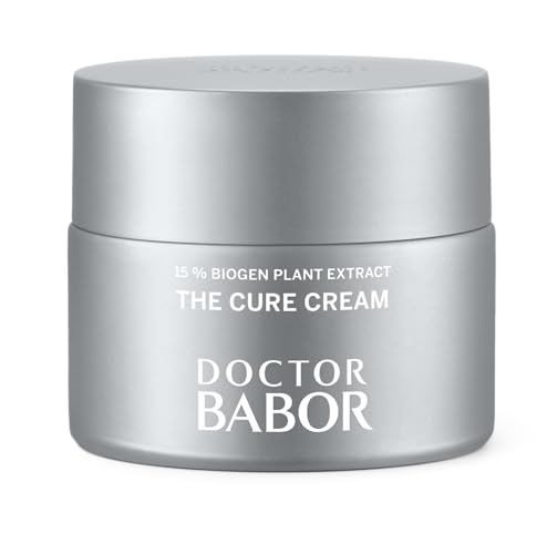 DOCTOR BABOR Regeneration – The Cure Cream | Revitalisierende Gesichtspflege mit 15% BIOGEN PLANT Extrakt | Entzündungshemmend und antioxidativ | Gesichtscreme für Gesicht, Hals & Dekolleté, 50ml