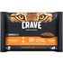 Sparpaket Crave Pouch Multipack 44 x 85 g - Pastete mit Huhn & Truthahn