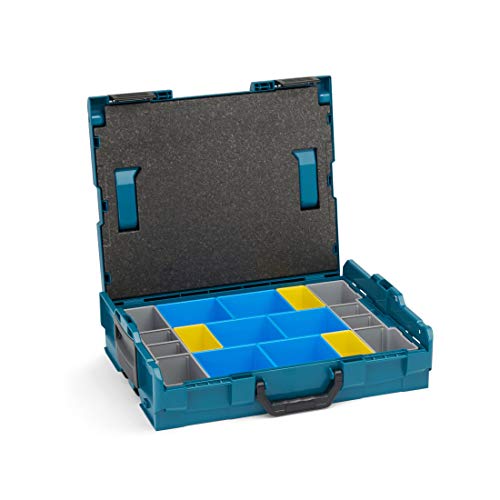 Bosch Sortimo Werkzeugkoffer-Set • L-Boxx 102 • bestückt mit Ordnungssystem Insetboxen-Set BC3