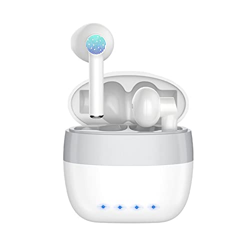 M2 TEC Bluetooth Kopfhörer In-Ear Headset mit Ladecase Kabellos mit Mikrofon Kompatibel mit IOS oder Android