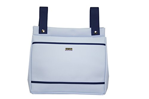 Baby Star M10 - 0823 - Brotkasten für Bürostuhl Universal Handtasche, Hellblau/Marine