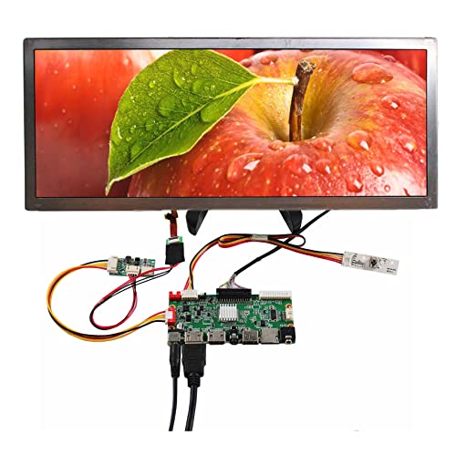 HDM I USB SD AV LCD Controller Board und 10,3 Zoll HSD103KPW2-A10 50P LVDS IPS LCD-Bildschirm mit Multimedia-Funktion, Auflösung 1920 x 720, Hintergrundbeleuchtung WLED
