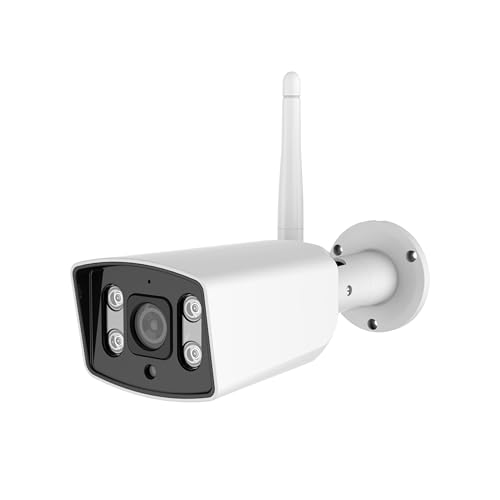 4 megapixels outdoor fixed IP camera Guardian IIStronger metal housingIP66Motion detection with human filterSound detectionSiren and LED lights includedONVIF
