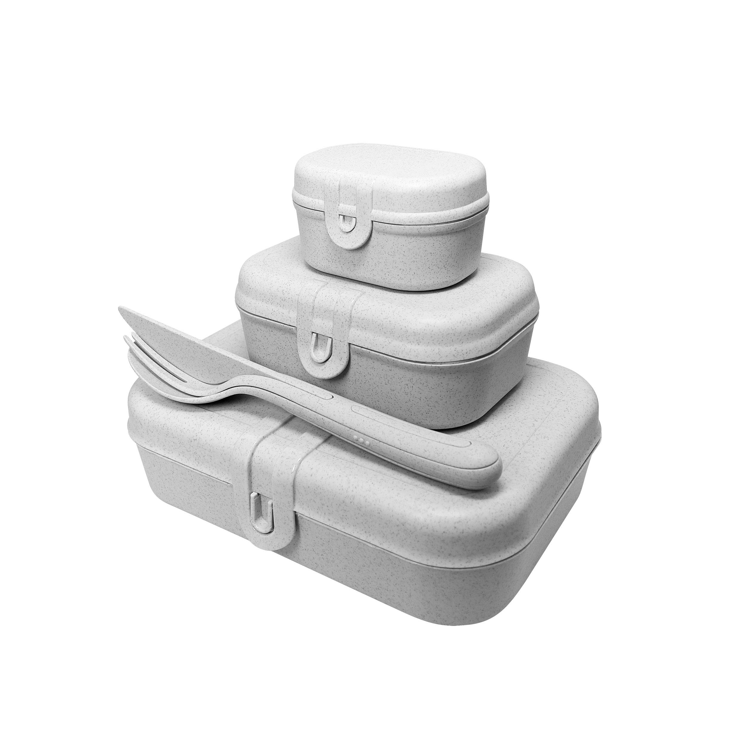PASCAL READY ORGANIC Lunchbox-Set + Besteck-Set