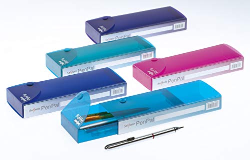 Snopake Pen Pal Federtasche 5 Stück farblich sortiert/Electra-Farben