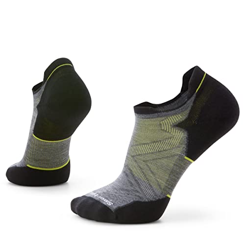 Smartwool Run Targeted Cushion Low Ankle Socks, Mittelgrau, S