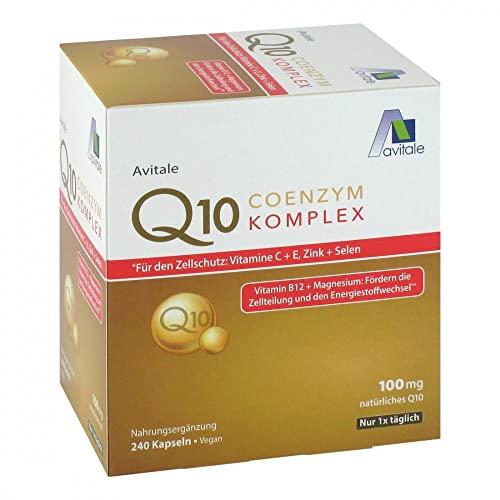 Coenzym Q10 100 Mg Kapseln+Vitamine+Mineralstoffe 240 stk