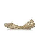 Melissa Damen Campana Papel VII Geschlossene Ballerinas, Gold (Gold Glitter 50712), 37.5 EU