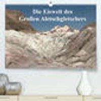 Die Eiswelt des Großen Aletschgletschers (Premium hochwertiger DIN A2 Wandkalender 2022 Kunstdruck in Hochglanz)