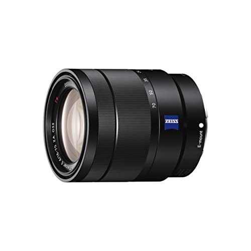 Sony SEL-1670Z Zeiss Standard-Zoom-Objektiv (16-70 mm, F4, OSS, APS-C, geeignet für A6000, A5100, A5000 und Nex Serien, E-Mount) schwarz