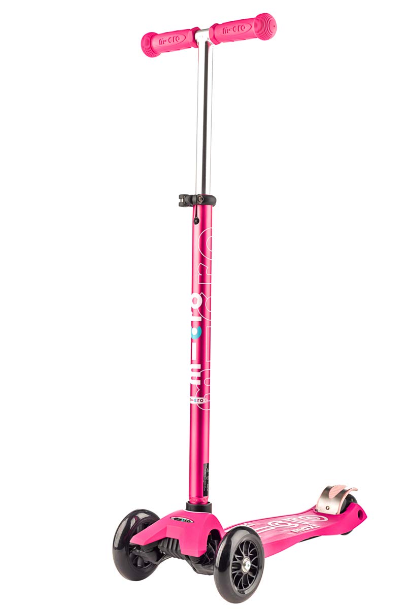Maxi micro Deluxe Kinderscooter Kickboard ab 5 Jahren Variante pink