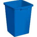 Abfallbehälter ohne Deckel, 90 Liter, blau 2