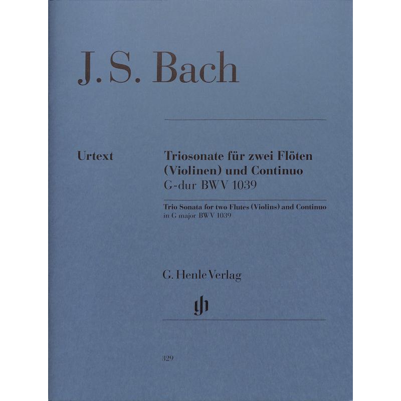 Triosonate G-Dur BWV 1039