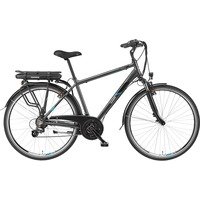 Telefunken E-Bike Herren Elektrofahrrad Alu 28 Zoll mit 21-Gang Shimano Altus Kettenschaltung, Pedelec Trekkingrad mit Hinterrad-Motor 250W 10,4Ah, 36V Akku, XT481 Expedition