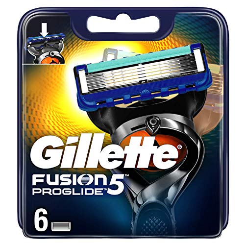 Gilette Fusion5 ProGlide Rasierklingen, 6 Stück