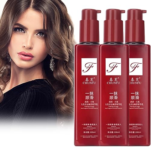 A Touch of Magic Hair Care, Magic Hair Care Serum, Hair Smoothing Leave-In Conditioner,Revives & Dehydrated Brittle Hair, Revives & Dehydrated Brittle Hair Ragrance Essence Without Rinsing (3PCS)