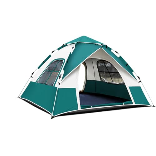 Kompakt Zelt Familie Zelt Portal Zelt Camping Kuppelzelt 2 Doors Wasserdicht Winddicht Sonnenschutz Backpacking Wurfzelte Geeignet mit Tragetasche,für Erwachsene,Wandern,Camping,Outdoor