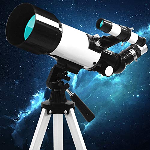 Kids Astronomical Telescope,70mm Aperture 400mm Astronomical Refractor Telescope, Professional Stargazing Entry-Level Student Space Telescope,Portable Travel Telescope (Color : B-Look at The Sun)