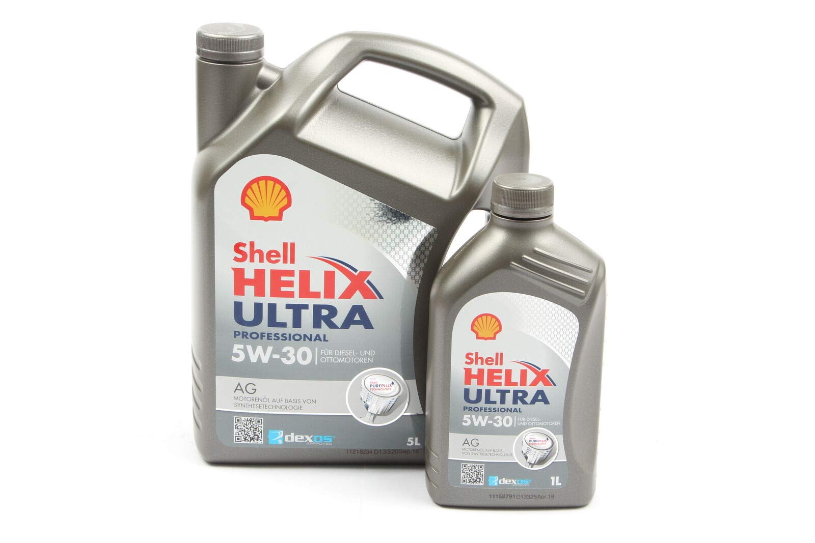 1x5 + 1x1 Liter Shell Helix Ultra AG Dexos 2 5W-30 Motoröl