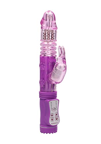 Shots Toys - Thrusting Rabbit - Stoβ Vibrator, violett