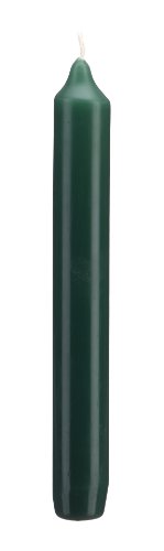 Leuchterkerzen Fairway Grün 25 x 2,5 cm, 20 Stück