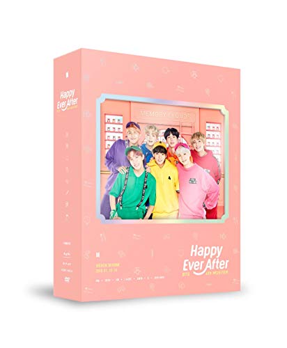 BTS Bangtan Boys - BTS 4th Muster Happy Ever After DVD 3Discs+Photobook+Postcard+Photocard+Extra Photocards Set