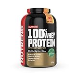 Nutrend 100% Whey Protein - Whey Protein Concentrate - Proteinpulver für den Muskelaufbau - Ergänzung für Bodybuilder - Aminosäuren - BCAA - 1er Pack x (Mango Vanilla, 2250g)