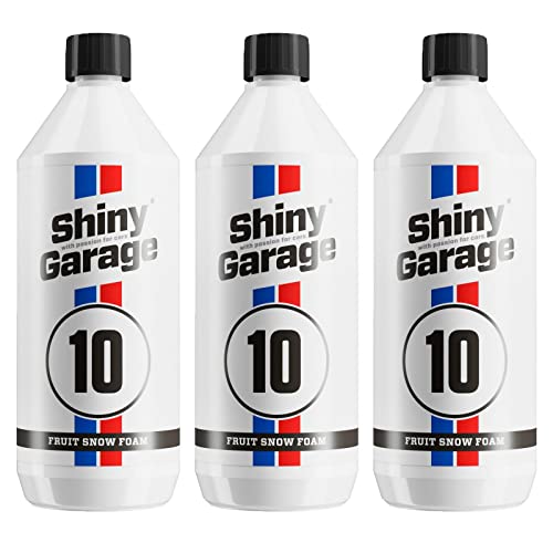 Shiny Garage 3X Fruit Snow Foam Shampoo Schaum Reinigungsschaum 1 L Liter