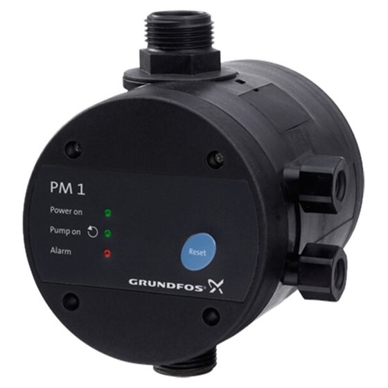 Grundfos pressure manager pm 1 1,5 bar qmax 5 cbm/h, 230 v, 1,5 m kabel
