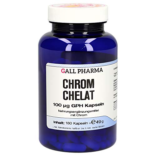 Gall Pharma Chrom Chelat 100 µg GPH Kapseln 180 Stück