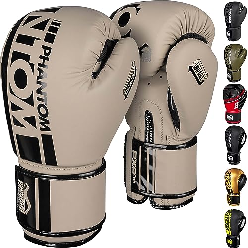 Phantom Boxhandschuhe APEX | MMA Thai Boxing Gloves | Männer (APEX - Sand, 12 Oz)