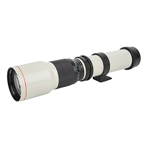 Teleskoplinse, 500 mm F8-F32 Manuelle Fokussierung Teleobjektiv mit Fester Brennweite für Olympus M4/3-Kamera und T2-Kamera