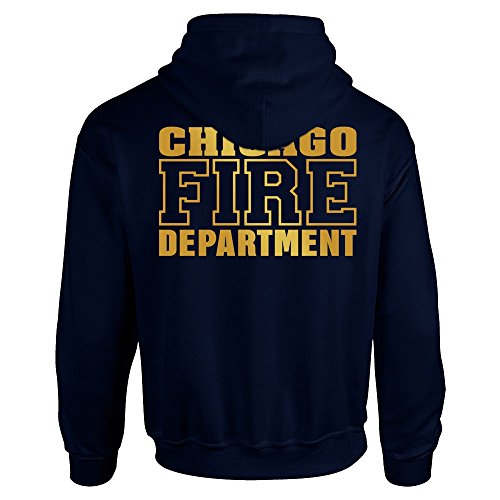 Chicago Fire Dept. - Pullover mit Kapuze (Gold Edition) (M)