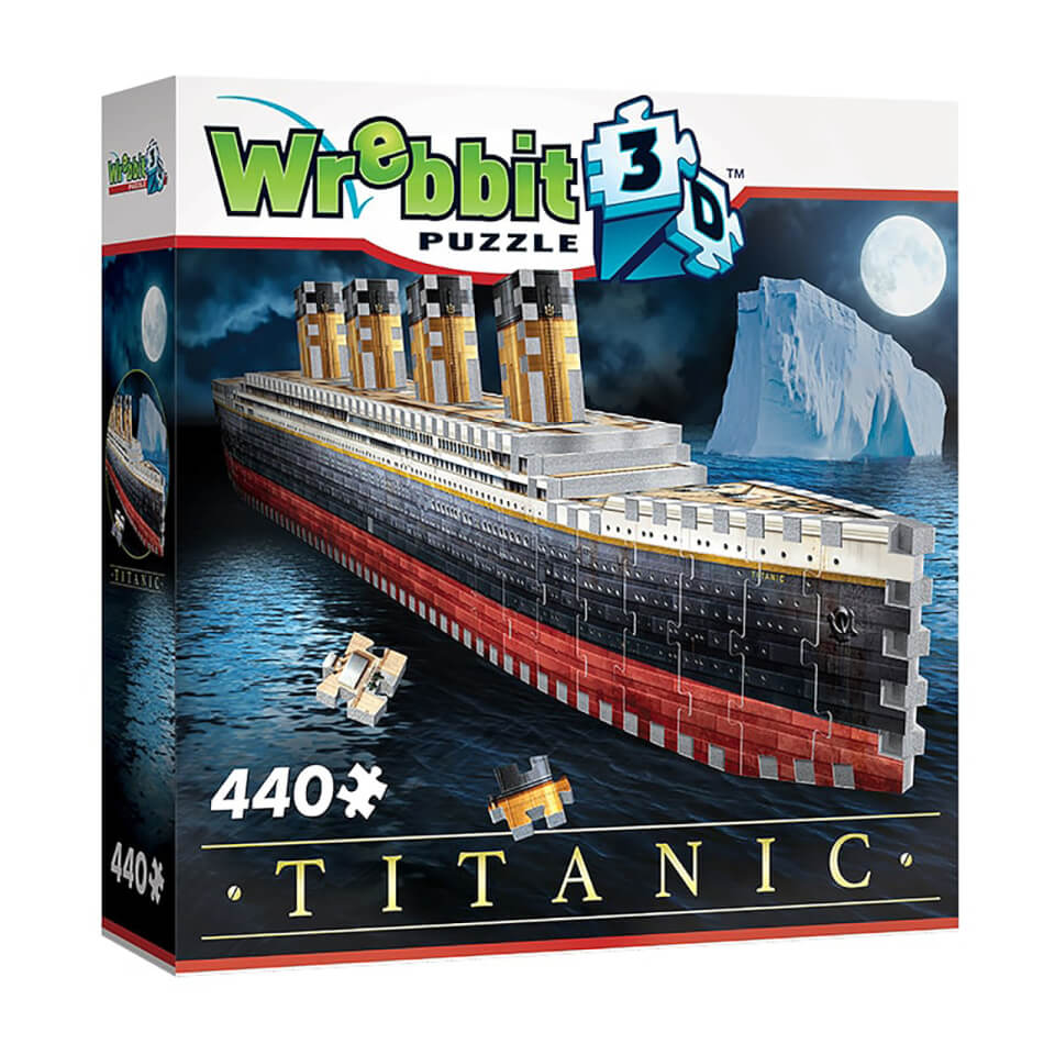 Titanic 3D Puzzle (440 Pieces)